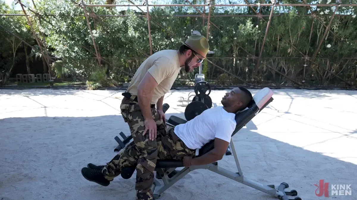 Sergeant Dante Colle Trains The New Recruit Jake Waters
