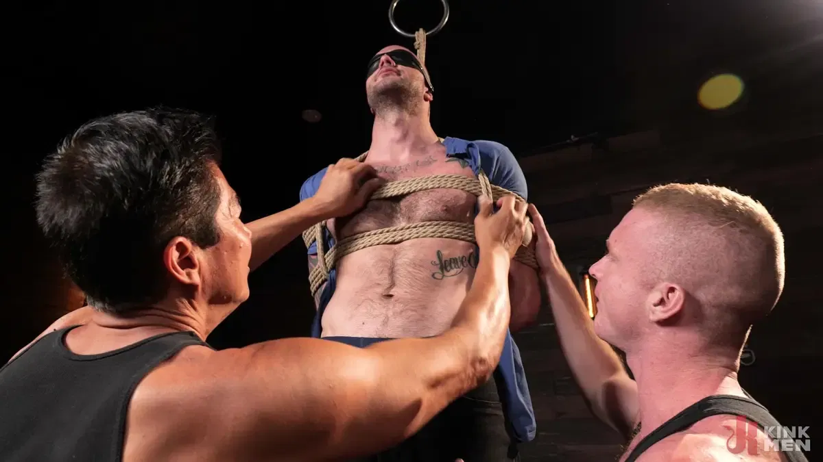 Brody Fox & Van Darkholme Put Cliff Jensen On The Edge 1