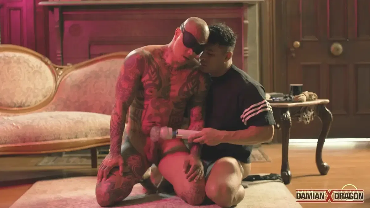 Damian & Kemono Dragon Play With Their Sensations 1