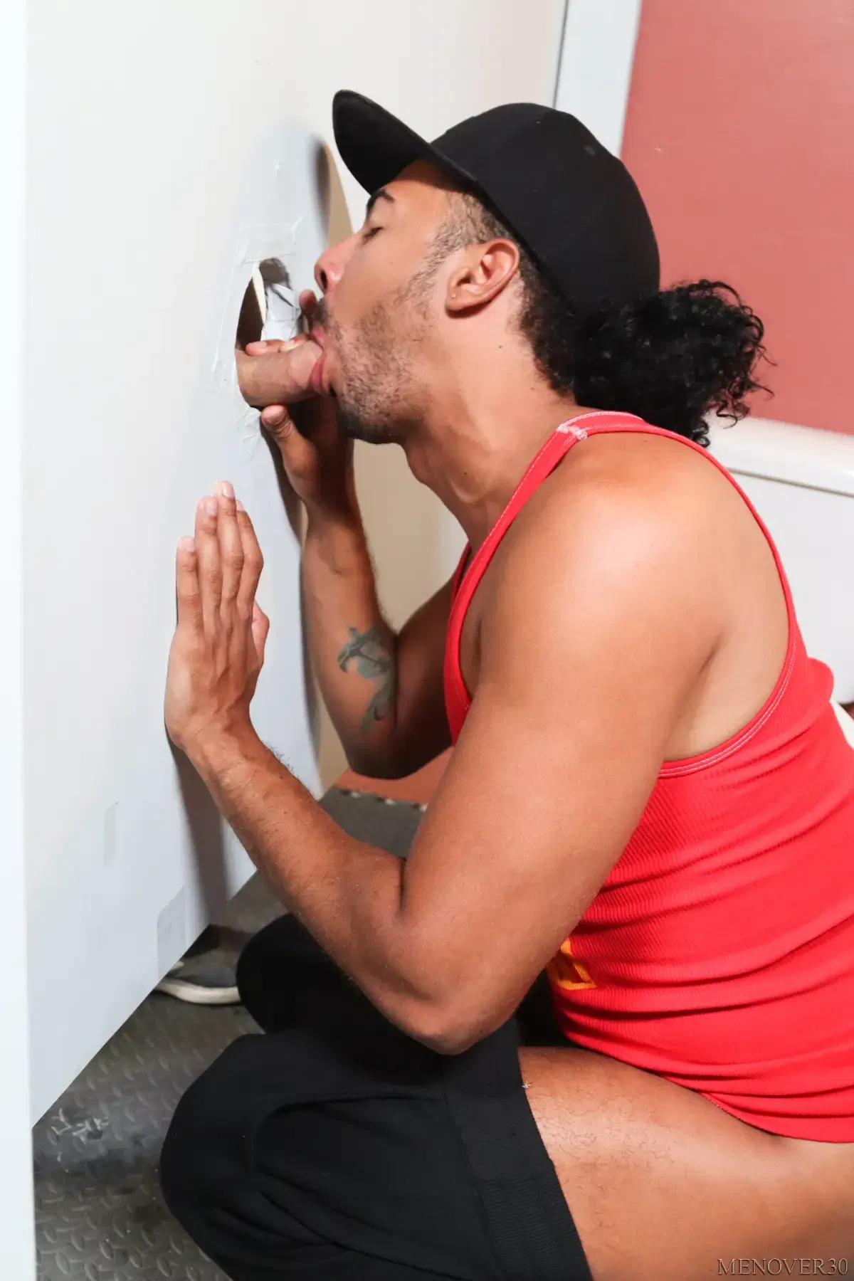 The Big One Is In The Glory Hole: Riley Mitchel & King Cuba 4