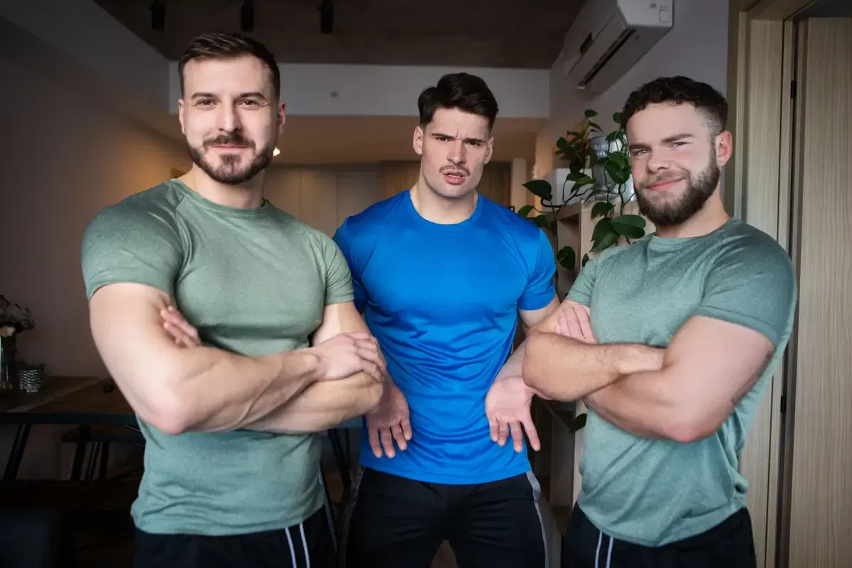 Twinning Is Fucking Winning: Malik Delgaty, Marcus McNeil & Felix Trainor 1