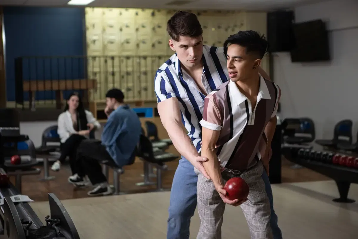 Bowling Alley Fuckdown: Angel Santana & Malik Delgaty 3