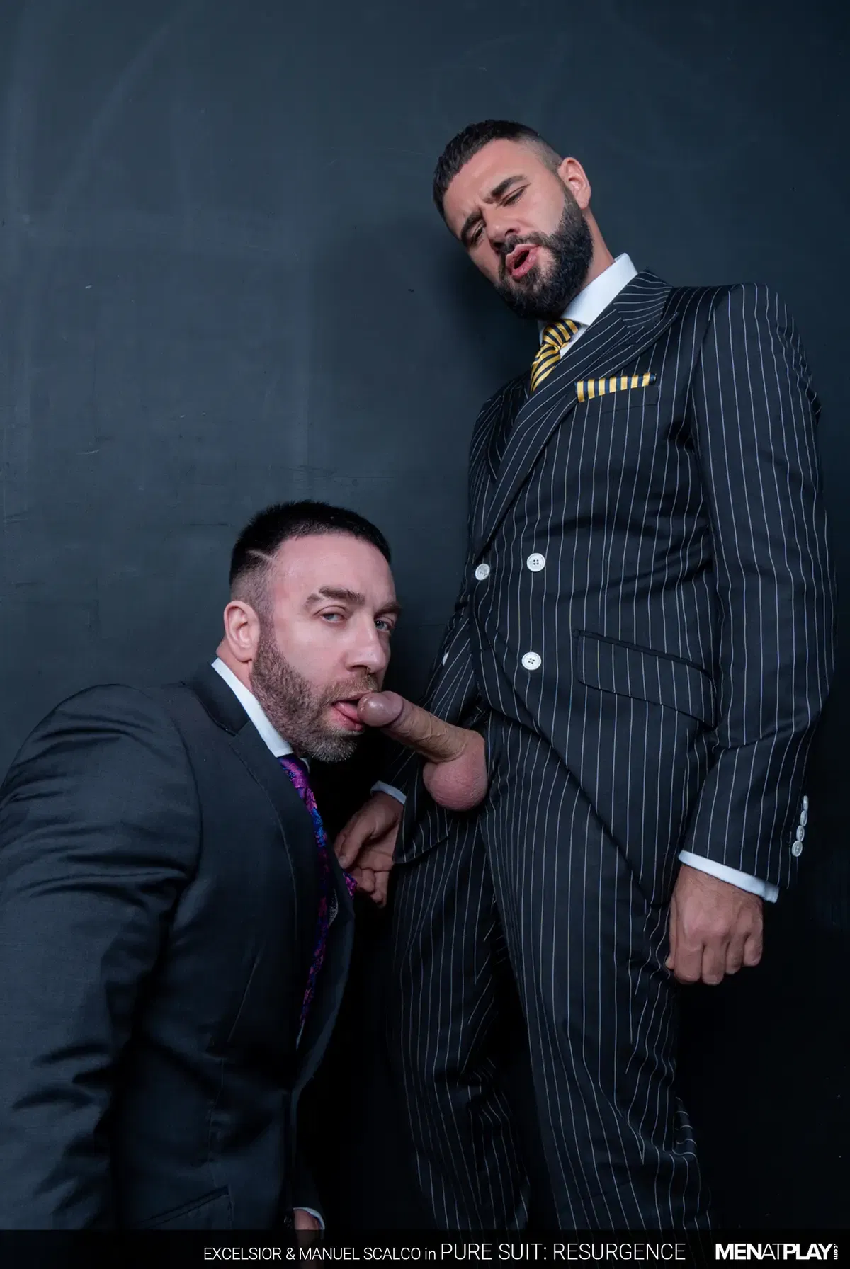 Excelsior Polishes Manuel Scalco's Shoes And Cock With His Tongue 10