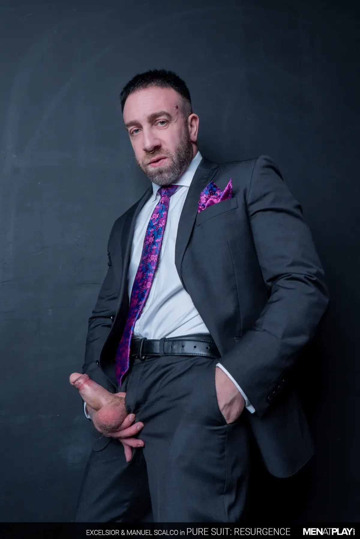 Excelsior Polishes Manuel Scalco's Shoes And Cock With His Tongue 8