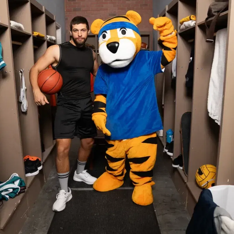 Fucked By The Mascot: Jake Preston & Shamu Azizam 7