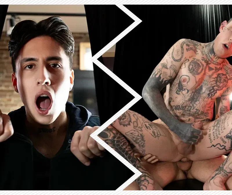 Inked in Cum: Ethan & Angel Elias 10