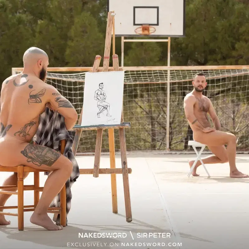 Sir Peter x Francois Sagat at Naked Sword 14