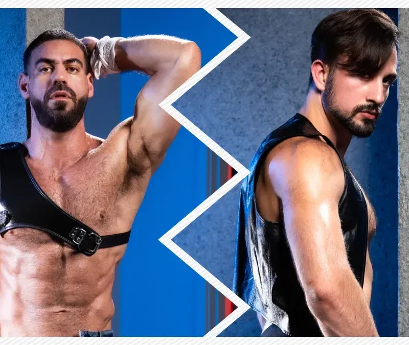 Smell Of Hot Males: Mason Lear vs Ricky Larkin 15