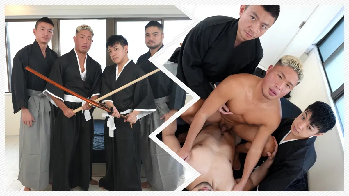 Sword of the Samurai 4: Foursome With Hiroshi, Tonton, Koki & Rio 10