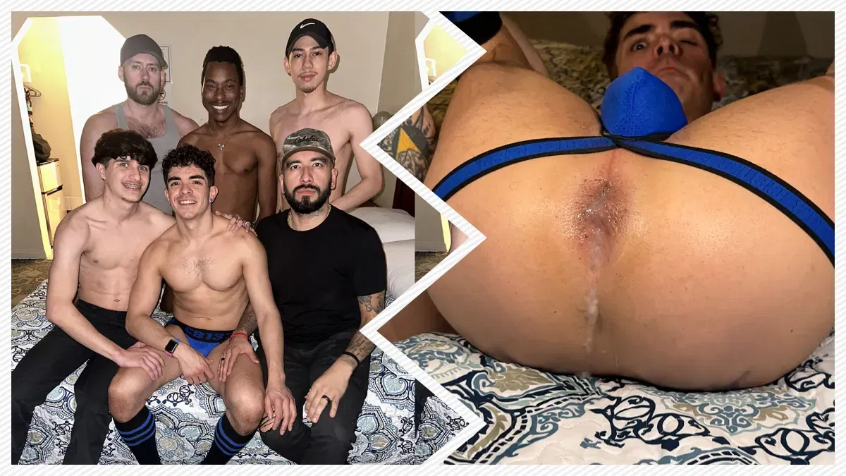 Gang Bang Him - Whore Him Out: Cazden Hunter's Gang-Bang ðŸŒˆ Gay Porn By RedixxMen