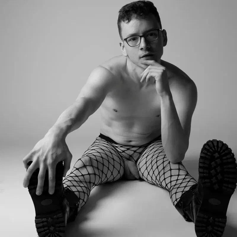 Rubber Boy David Licks His Own Boots 8