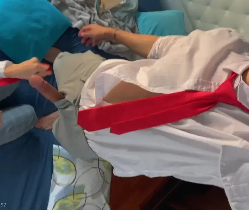 Tyler Wu & Nani Engage in Foreplay 9