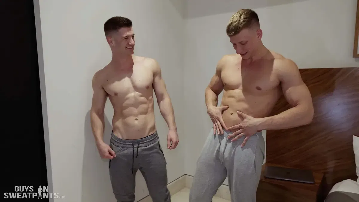 James Cassidy & Bryce Jax at Guys In Sweatpants 1
