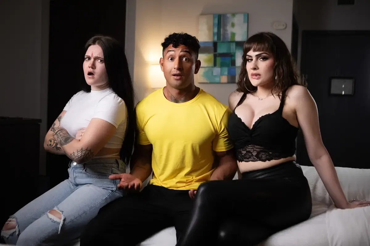 Third Wheeling Cutie Wants Cock: Rana Katana & Kenzo Alvarez