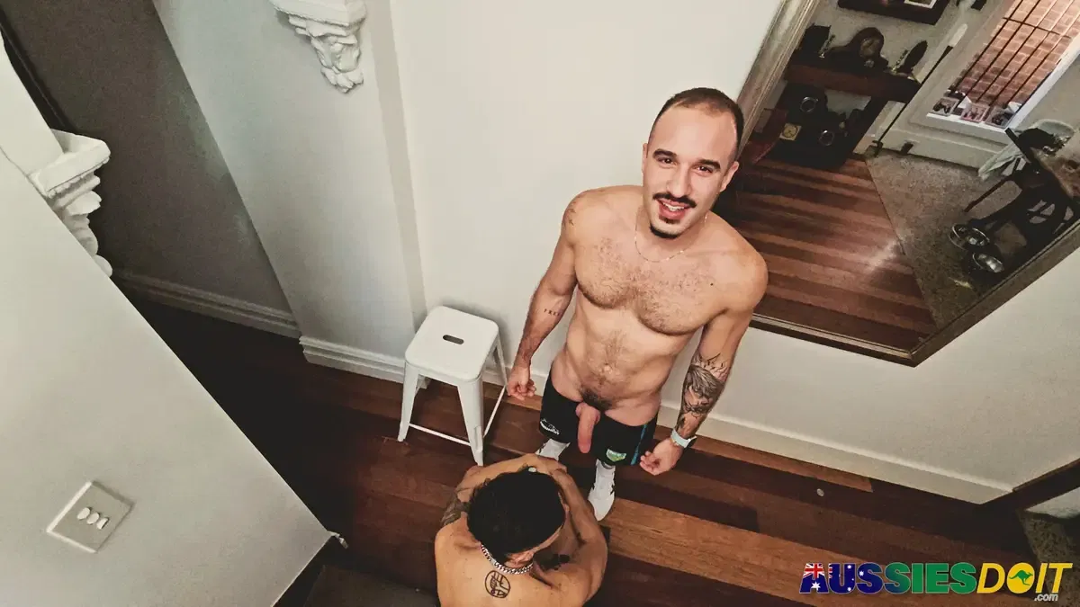 Mateo Sucks Tommy's Big Brazilian Dick 12