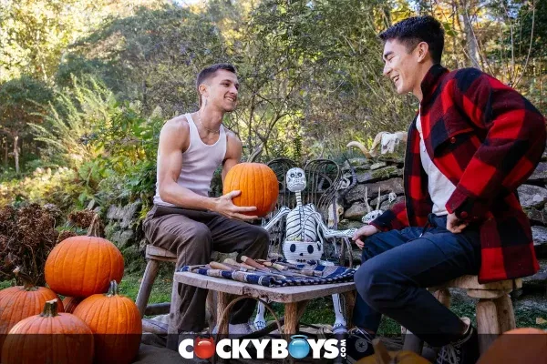 Cody Seiya & Theo Brady In The CockyBoys Halloween Scene 8