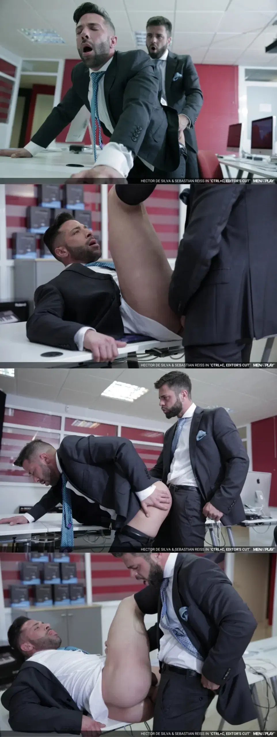 Hector de Silva & Sebastian Reiss Have An Office Fling 1