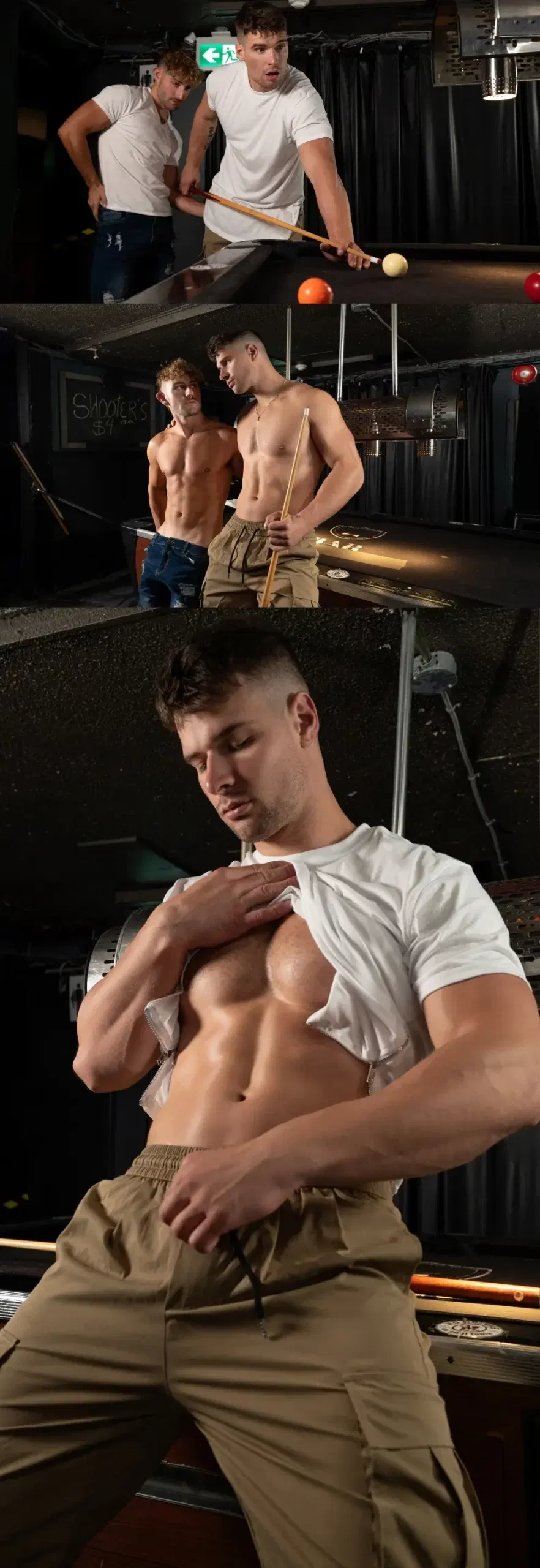 Malik Delgaty & Jackson Cooks In Banging His Bullseye by Men