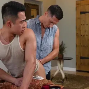 Tristan Hunter Does Eli Shaw On The Pool Table 8