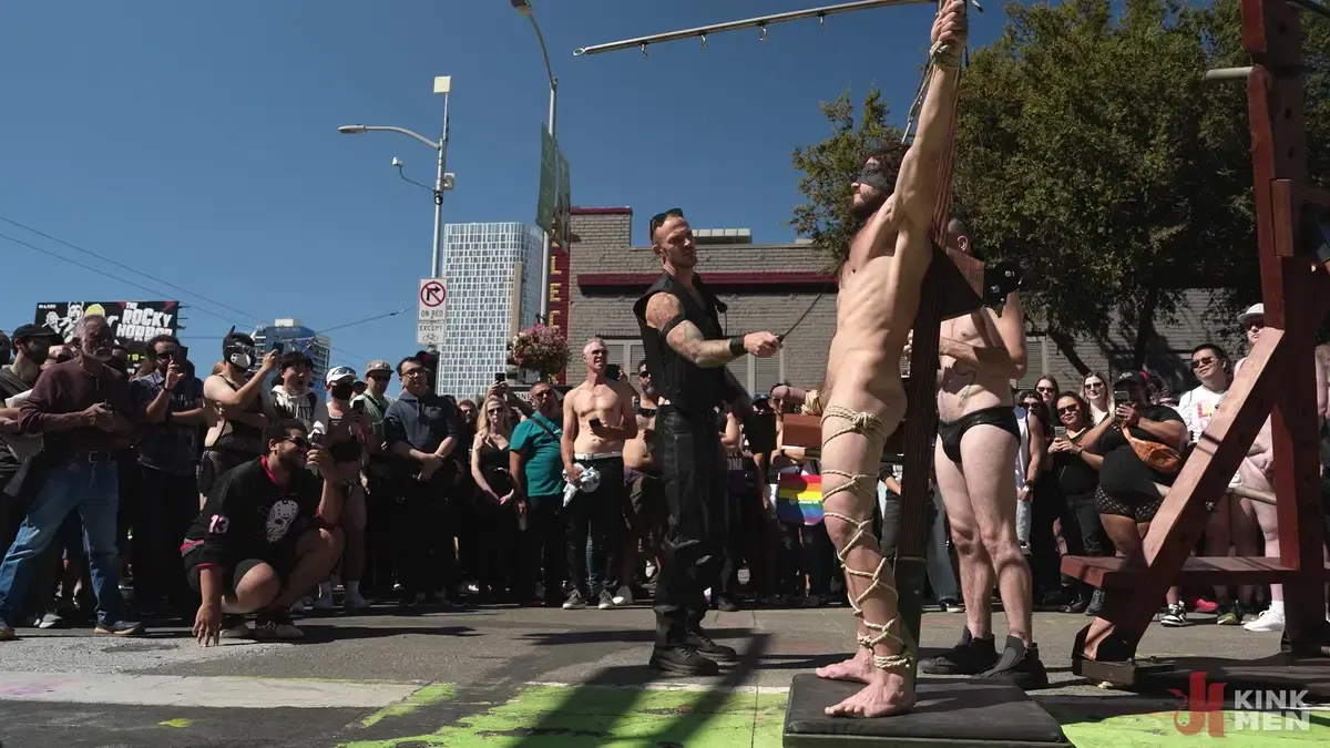 Bound In Public: Christian Wilde & Vander Pulaski