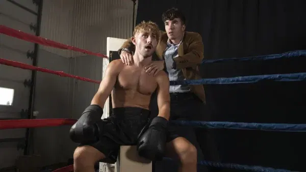 Jackson Cooks & Trent King In Cock Fight 1