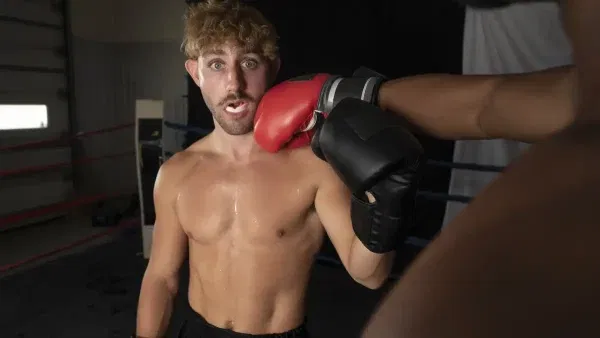 Jackson Cooks & Trent King In Cock Fight 2