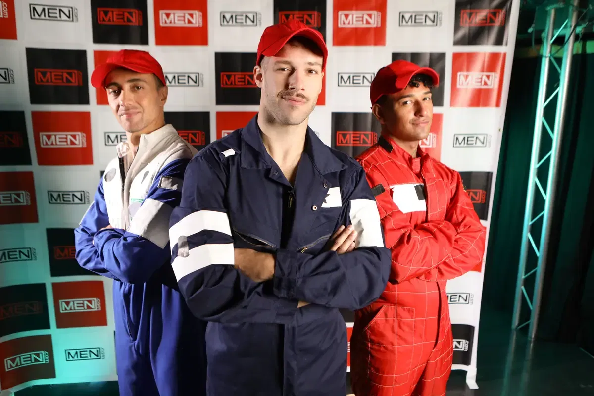 Kenzo Alvarez, Arno Antino & Liam Alyesto: Revved Up & Ready To Fuck 1