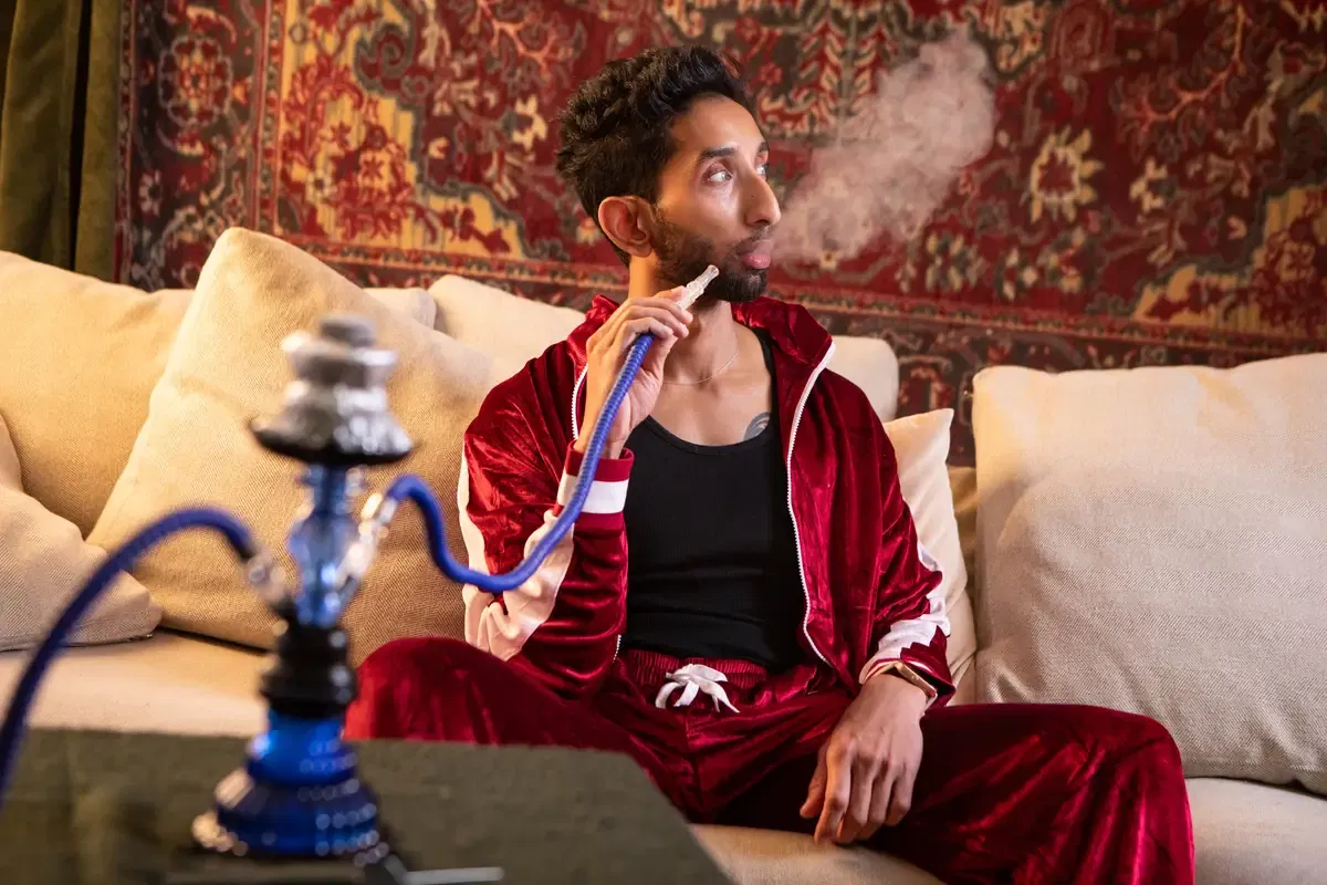Raj & Ram Sivan In Straight Hookah Bros 1