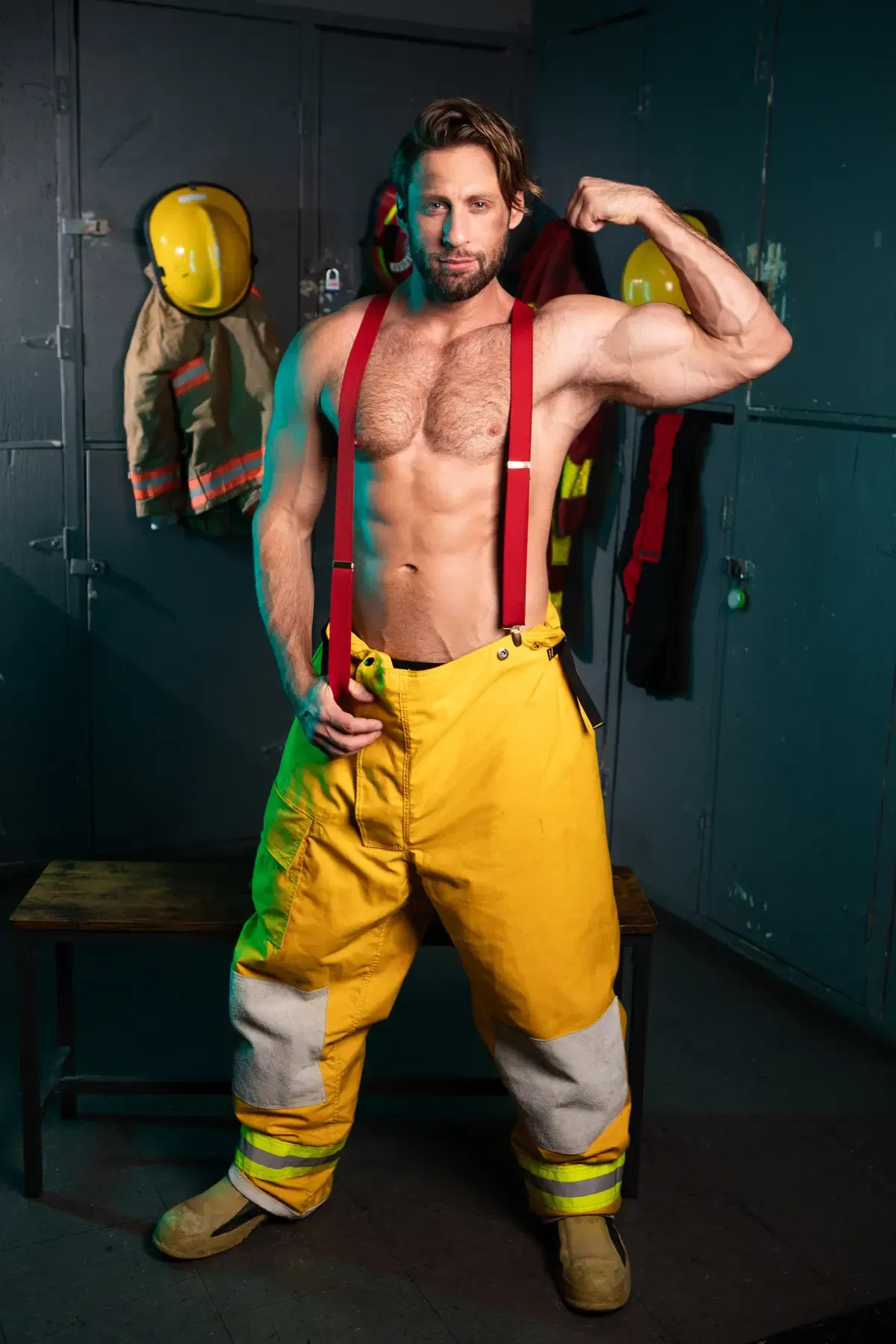 Arno Antino, Dom King & Mateo Tomas Are Hung Firemen 3