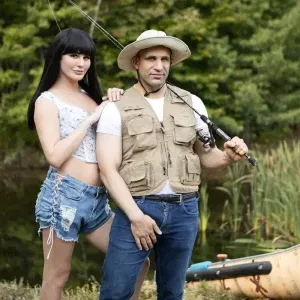 Rick Hard & Bailey Archer In Angling For Action