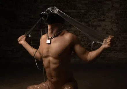 Caged Jock’s Military Fetish Solo 8