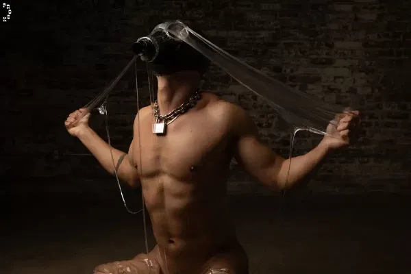 Caged Jock’s Military Fetish Solo 8