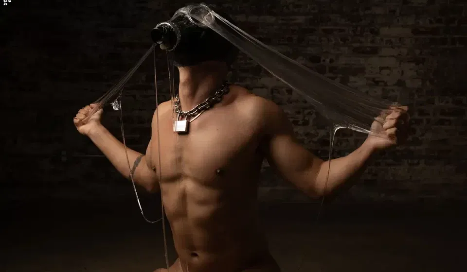 Caged Jock’s Military Fetish Solo 8