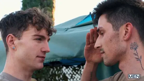 Bareback Barracks Part 2: Kane Fox & Hazel Hoffman Gay Porn