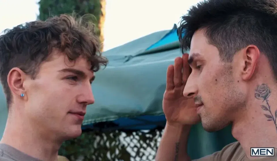 Bareback Barracks Part 2: Kane Fox & Hazel Hoffman Gay Porn