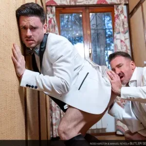 Butler Service 5: Manuel Reyes Bangs Ross Hurston Gay Porn 6