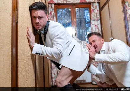 Butler Service 5: Manuel Reyes Bangs Ross Hurston Gay Porn 6