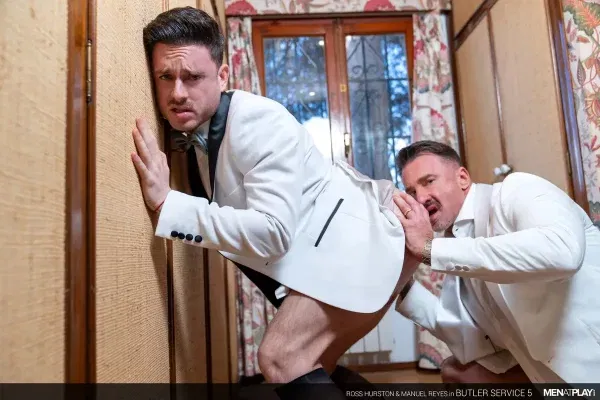Butler Service 5: Manuel Reyes Bangs Ross Hurston Gay Porn 6
