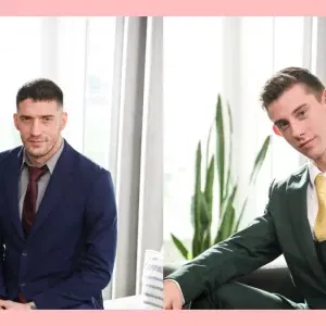 Bend the Pledge: Andrew Delta & Johnny Donovan Zane Kazan Takes It From His Boss Ty Roderick Gay Porn 8