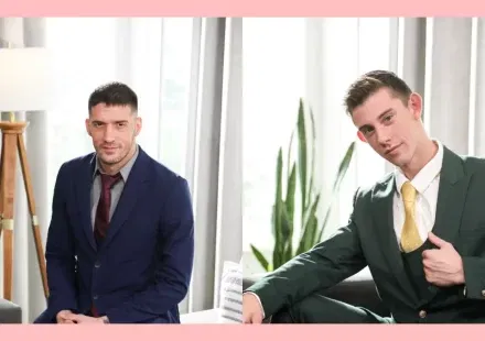 Zane Kazan Takes It From His Boss Ty Roderick Gay Porn 8