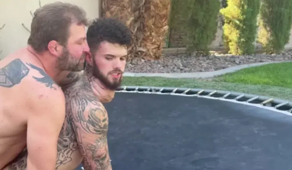 Bouncing Into Bliss: Colby Jansen & Hatler Gurius Bouncing Into Bliss: Colby Jansen & Hatler Gurius Gay Porn