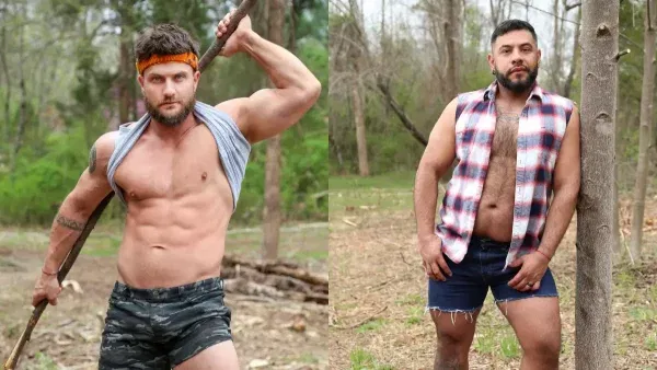 Heath Halo & Nico Bear Have Outdoor Sex Gay Porn Heath Halo & Nico Bear Have Outdoor Sex Gay Porn