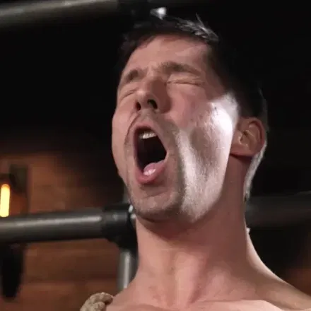 Men On Edge: Eddie Patrick VS Derek Kage & Van Darkholme Gay Porn 5