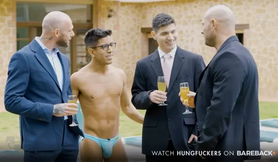 Milo Miles & Bastian Karim VS Guillaume Wayne & Dimitri Venum Milo Miles & Bastian Karim VS Guillaume Wayne & Dimitri Venum Gay Porn 7