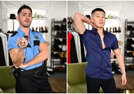 Officer Nico Coopa Bangs Ricky Lee Gay Porn