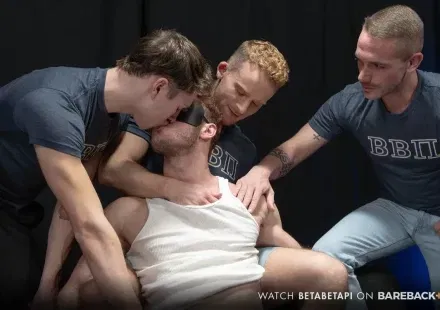 Pledge Walker Wild VS Apolo Adrii, Dylan Tides, & Smith Sterling Gay Porn