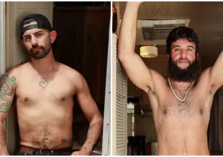 Pup Hades & Giovanni At Trailer Trash Boys Gay Porn