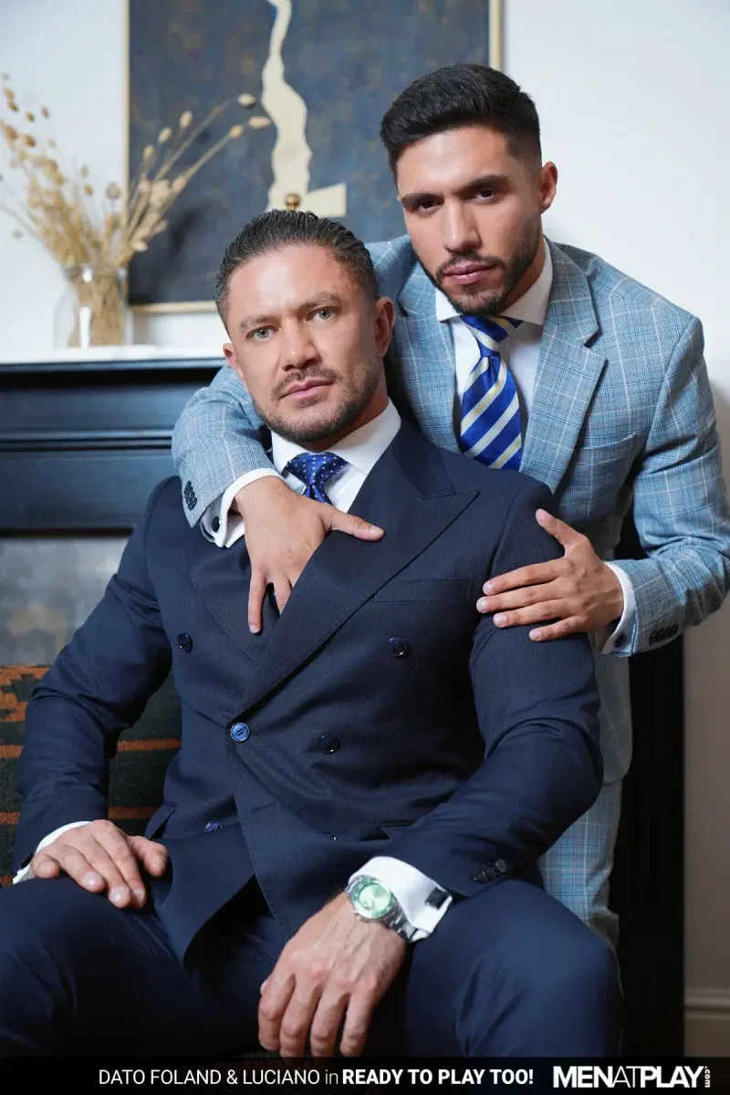 Sheer Socks & Sex: Dato Foland & Luciano At MenAtPlay Gay Porn 9