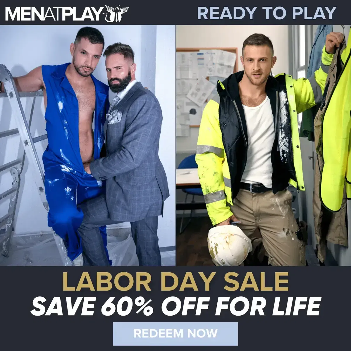 Sheer Socks & Sex: Dato Foland & Luciano At MenAtPlay Gay Porn 10