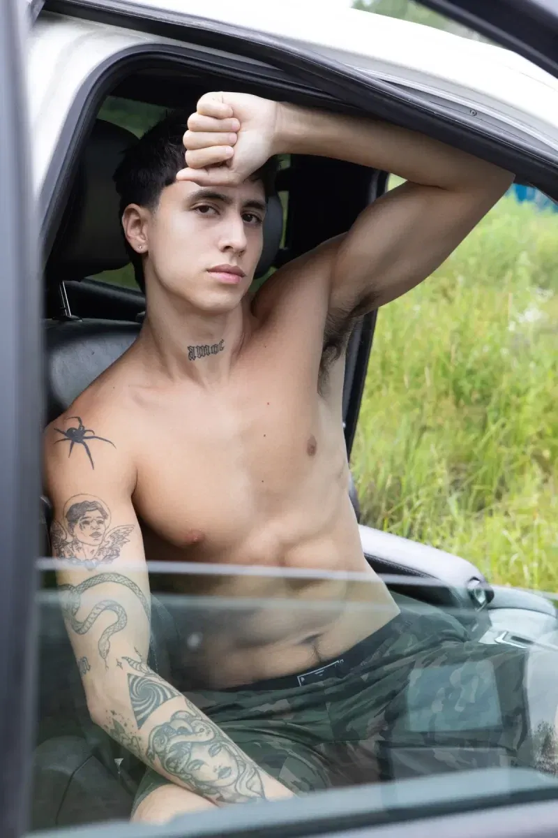 Straight Uncut Bros Get Dirty: Angel Elias & Seb Leblan Gay Porn 1